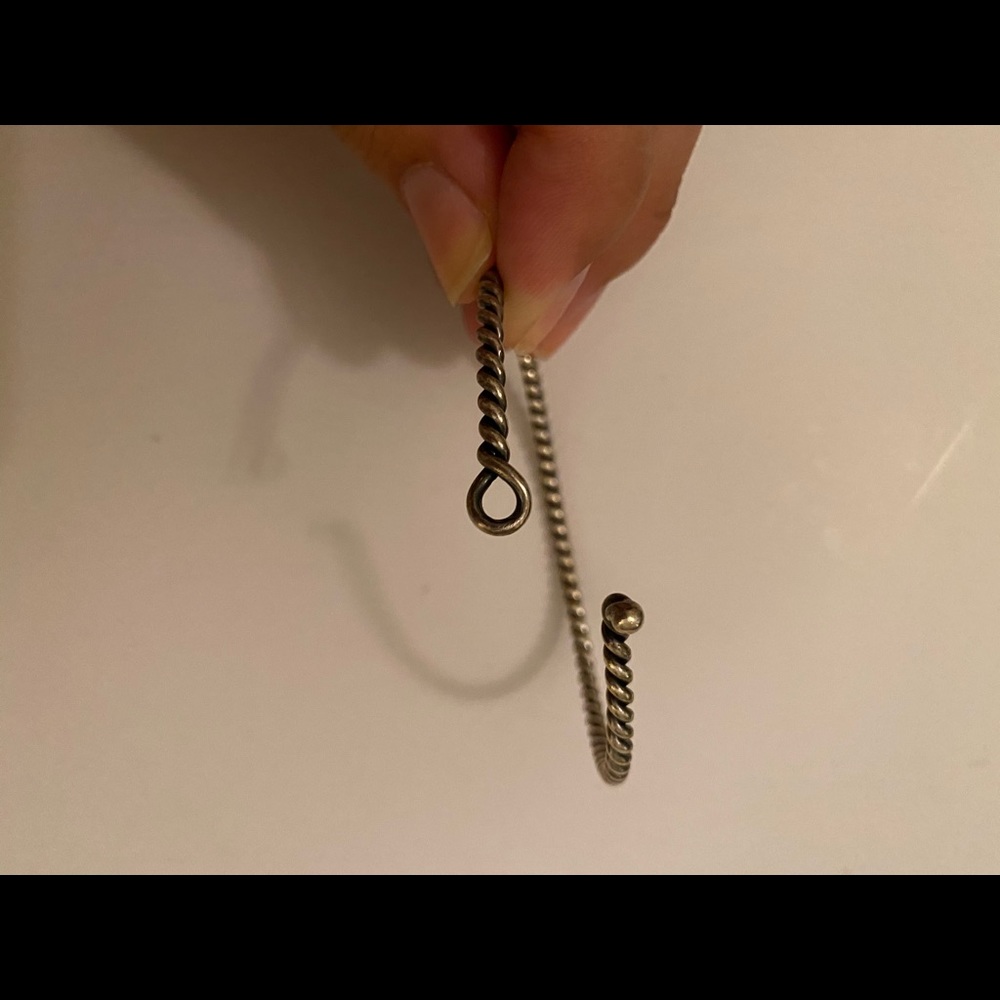 James Avery twisted bangle